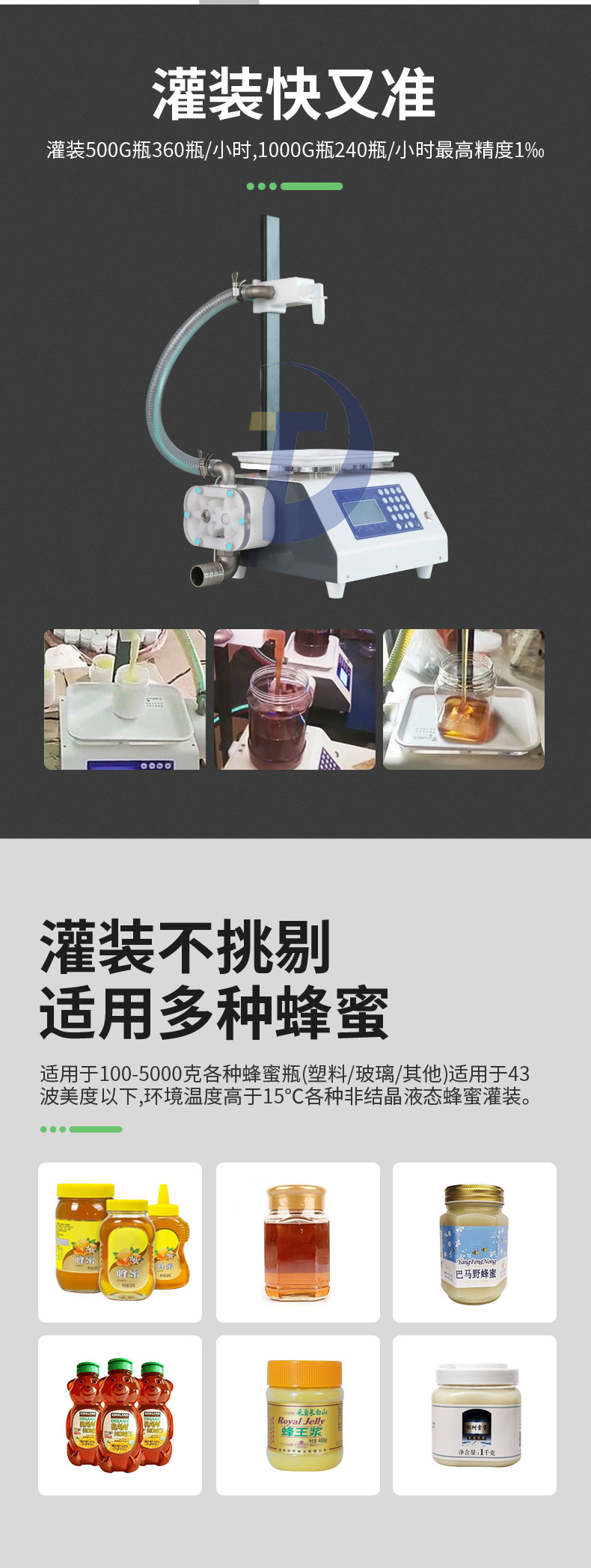 蜂蜜灌裝機(jī)五花八門(mén)該如何選擇？